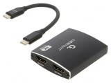 Adaptor HDMI 1.4 USB 3.1 0.15m Negru Cablexpert, Gembird