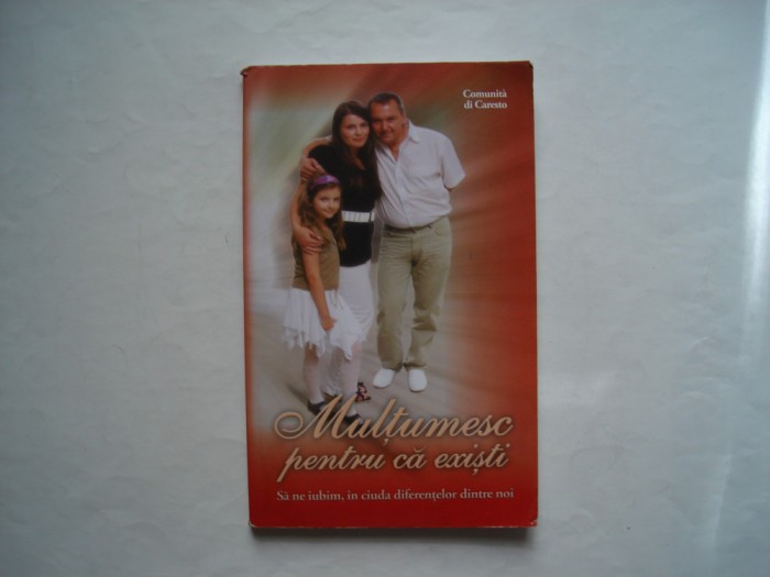 Multumesc pentru ca existi - Comunita di Caresto (greco-catolica)