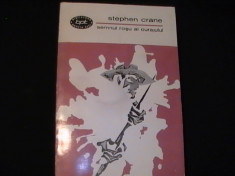 SEMNUL ROSU AL CURAJULUI-STEPHEN CRANE-TRAD. AL STEF. MEDELENI-379 PG- foto