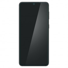 Folie protectie TPU Case friendly Spigen Neo Flex Solid compatibila cu Samsung Galaxy S21 Set 2Pack foto