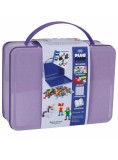 Plus-plus Mini Pastel Suitcase Metal Purple 600pc (7003)