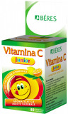 Vitamina C Junior, 30 comprimate masticabile, Beres