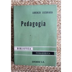 PEDAGOGIA -LORENZO LUZURIAGA