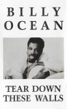 Caseta Billy Ocean &lrm;&ndash; Tear Down These Walls, originala, Casete audio, Pop