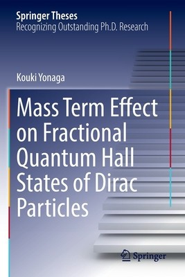 Mass Term Effect on Fractional Quantum Hall States of Dirac Particles