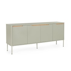 Comoda TV gri maro Nathan 170x40x75h