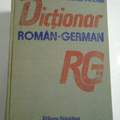 DICTIONAR ROMAN - GERMAN - Mihai ANUTEI ( cel mai mare)