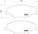 Placute de frana fata, BREMBO