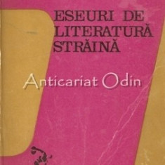 Eseuri De Literatura Straina - Ovidiu Drimba