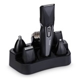 Aparat de tuns multifunctional 8in1 reincarcabil, 8W, trimmer nas, urechi, barba, 5 accesorii, 2 piepteni