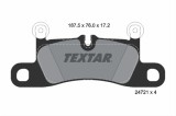 Set placute frana TEXTAR 2472101
