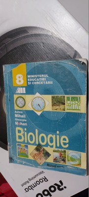 BIOLOGIE CLASA A VIII A - AURORA MIHAIL , GHEORGHE MOHAN EDITURA ALL foto