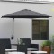 vidaXL Parasol de Grădină Montat pe Perete Antracit 250 cm