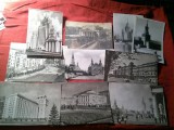 13 Ilustrate URSS - Moscova anii &#039;50 ( 3 il. circulate 1 il. uzata)