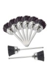 Perie de curățat pentru unghii, perie pentru dorn de unghii, mini-tăietor, accesorii pentru artă pe unghii și salon