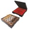 Set de ?ah ?i Dame din Lemn &bdquo;Mozaic Antic Premium&rdquo; &ndash; Cadou Ideal, Realizat Manual