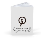 Agenda/Jurnal Follow Your Dreams, 100 file, foaie alba