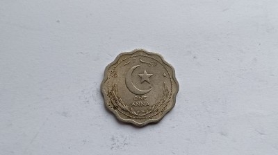 Pakistan- 1 Anna 1949 foto
