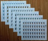 Cumpara ieftin ✅RO 1992 ,LP 1278, &quot;Pesti&quot; serie in coli de 50 de marci , MNH