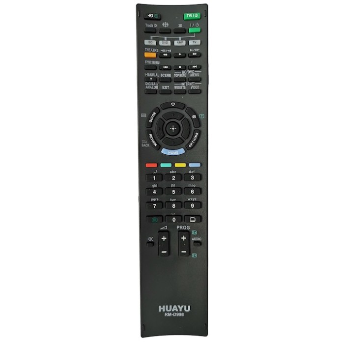 Telecomanda pentru led Sony RM-D998, neagra cu functiile telecomenzii originale