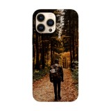 Husa compatibila cu Apple iPhone 14 Pro model Forest walk, Silicon, TPU, Viceversa, Transparent, Carcasa