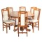 Set masa living SB Nork plus 6 scaune SB Tim cires
