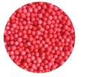 Bile polistiren pentu activitati crafts, rosu,6-8mm,10 grame
