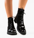 Cumpara ieftin Botine dama Lina Negre