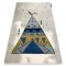 Covor PETIT TIPI gri, 120x170 cm