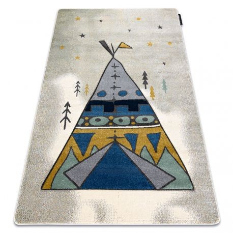 Covor PETIT TIPI gri, 140x190 cm