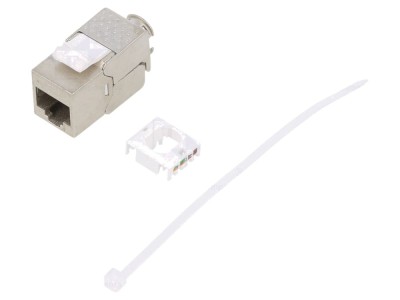 Conector RJ45 Cat 6a Ecranat Keystone foto