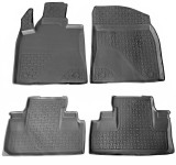 Covorase Cauciuc Premium Tip Tavita Lexus RX (2015-2022) Negre, Fara Miros, Acoperire Integrala