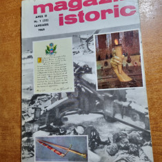 Revista Magazin Istoric - ianuarie 1969