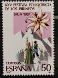BC246, Spania 1987, serie festivalul folcloric al Pirineilor