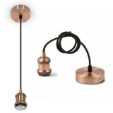 Corp suspendat pentru iluminat max 60w ip20 bronze, Oem