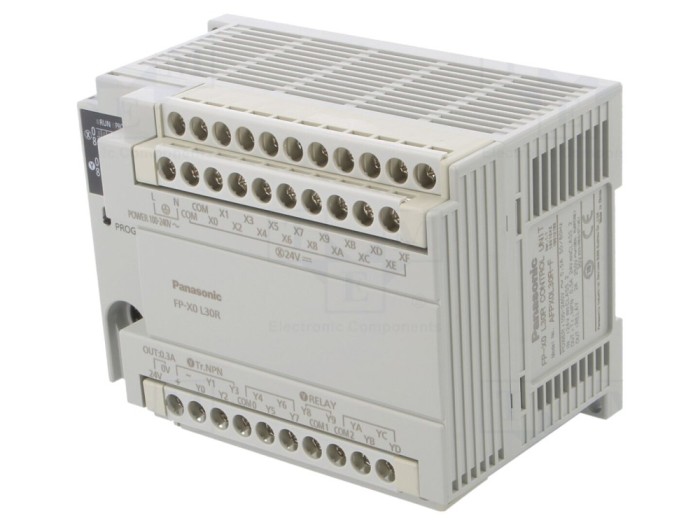 Controler Programabil PLC FP-X0 cu 14 Output și 16 Input