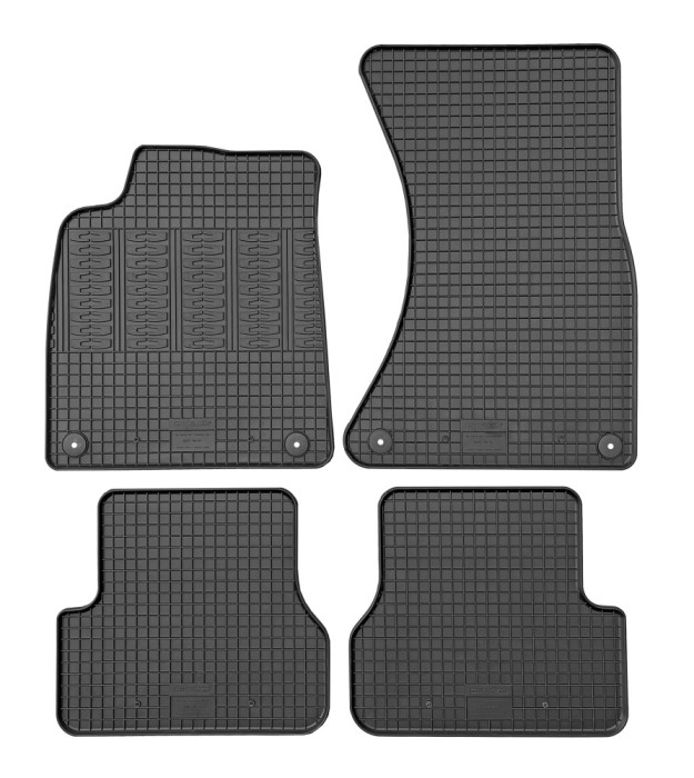 Set covorase auto din cauciuc Audi A6 (C7) 2011-2018; A7 (4g) 2010-2018, Negre AutoDrive ProParts
