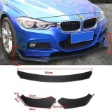 Spoiler Universal Bara Fata, Model Carbon Hidrotransfer, 3 Bucati, Prelungire Lip Auto ABS