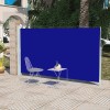 VidaXL Copertină laterală pentru terasă/curte, albastru 160x300 cm 41045