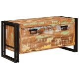 vidaXL Dulap pentru pantofi Maro 90 x 38 x 45 cm Lemn masiv reciclat