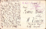 HST CP107 Carte poștală 1918 Feldpost Pola + cenzură circulată Veneția de Jos, Circulata, Printata