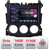 Navigatie Nissan 370Z 2008-2012 Android radio gps internet 8 core QLED 2K 16+512 360 Edotec CarStore Technology