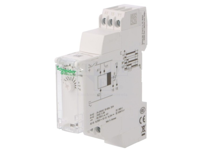 Timer programabil SPDT 24V DC