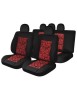 Set Huse Scaun Premium Lux Rosu, Universale, Umbrella