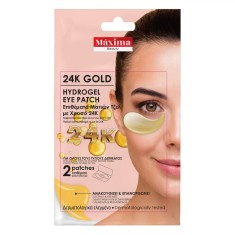 Plasturi Ochi, Maxima Beauty, 24K Gold, Set 2 Bucăți, Toate Tipurile de Piele, Testați Dermatologic