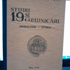 Studii si 19 comunicari arheologie-istorie