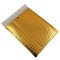 Set 100 plicuri cu bule antisoc, spatiu destinatar-expeditor, laminate, termoizolante, autoadezive Office Depot, 33x22 cm, Auriu