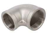 Conector cot 90&deg; reducţie mamă-mamă G316