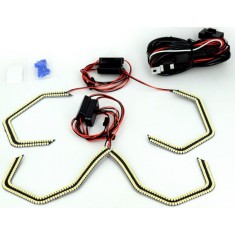 LED ANGEL EYES compatibil E90,E92,E93, F30 fara lupa.
