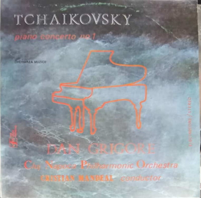 Disc vinil, LP. CONCERTUL NR.1 PT PIAN SI ORCHESTRA IN SI BEMOL MINOR OP.23-P.I. CEAIKOVSKI foto